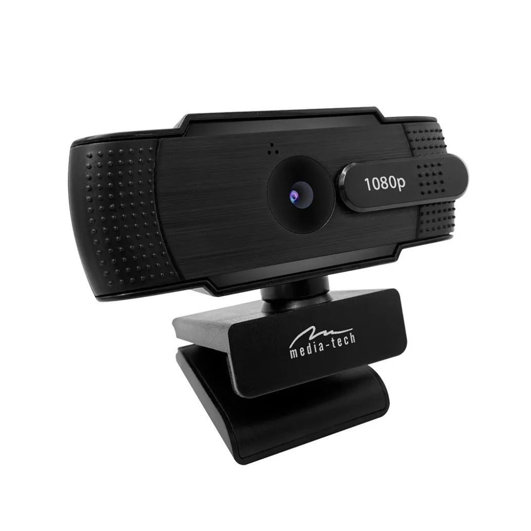 Spletna kamera Media-Tech LOOK IV 2MP FHD 30FPS USB-A črna pokrov za lečo Novo