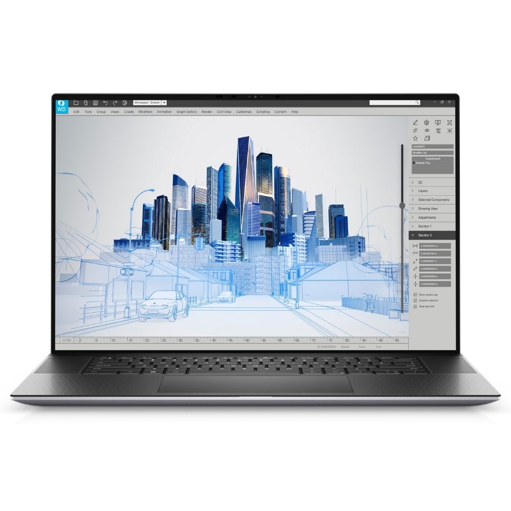 Mobilna delovna postaja Dell Precision 7670, Intel Core i7 12850HX, 2.10 GHz, 64 GB RAM, 1TB SSD, 16"WUXGA (1920 x 1200), NVIDIA RTX A2000 8GB, Webcam, Windows, Refurbished