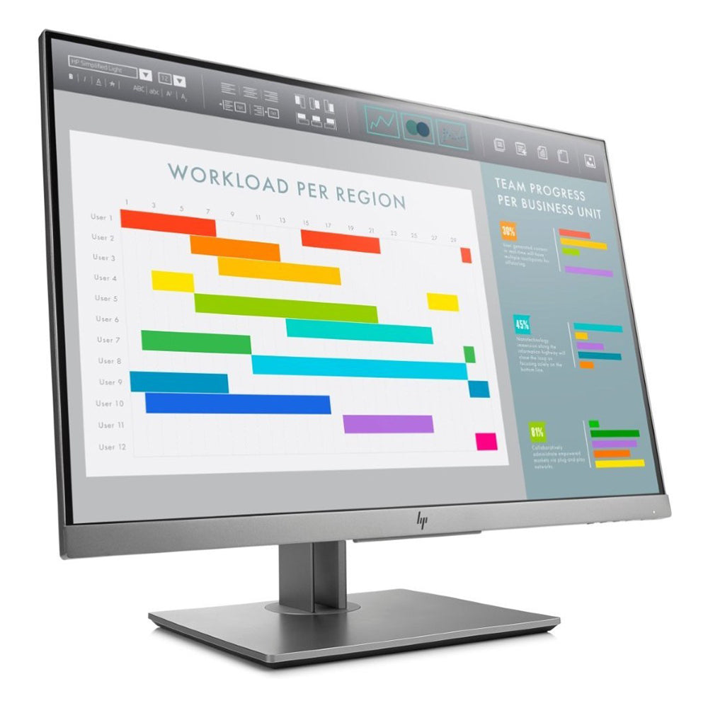 Monitor HP E243i 24" (1920x1200) IPS 5ms, HDMI, VGA, Display Port, USB, Refurbished