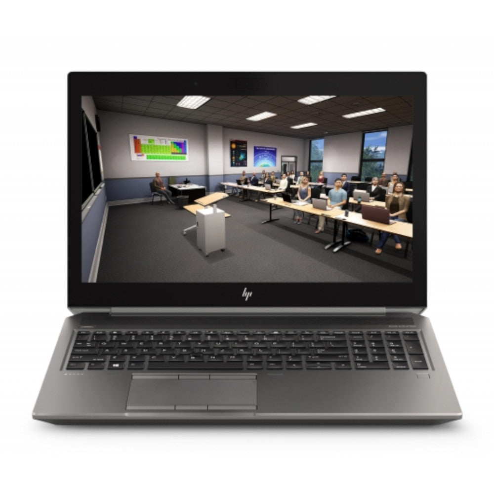 Mobilna delovna postaja HP Zbook 15 G6, Intel Core i7 9850H, 2.60 GHz, 32 GB RAM, 1TB SSD, 15.6"FHD (1920 x 1080), NVIDIA Quadro T2000 4GB, Webcam, Windows, Refurbished