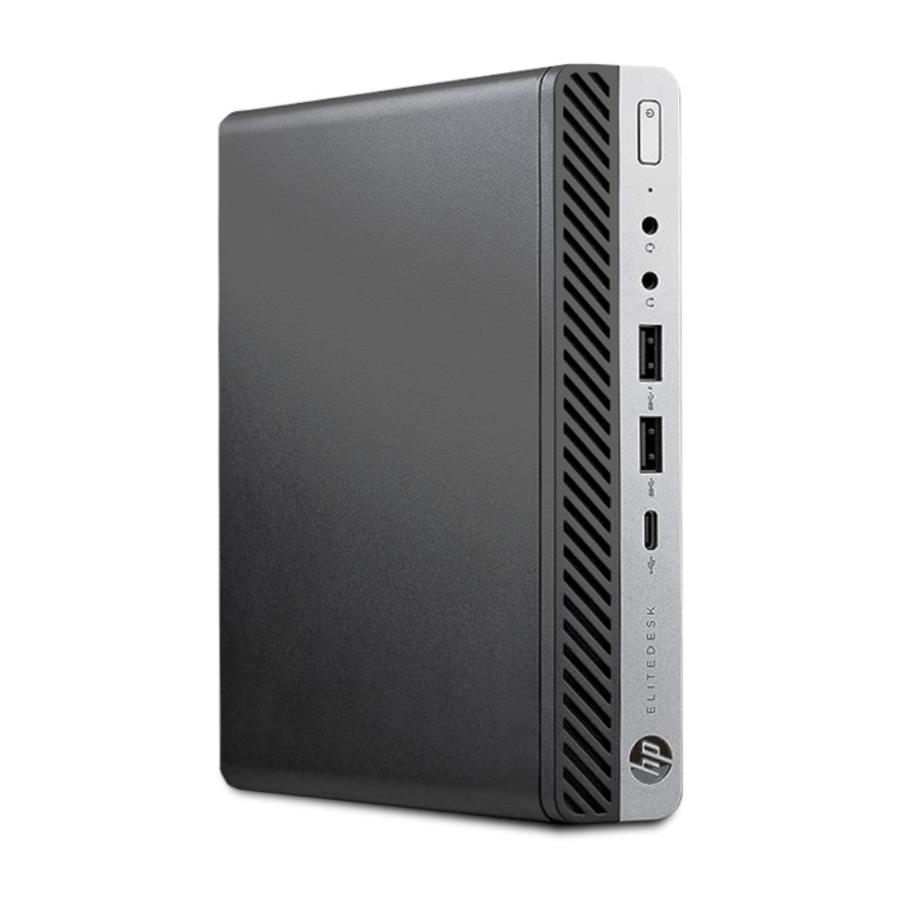 Računalnik HP EliteDesk 800 G4 DM, Intel Core i5 8500T, 2.10 GHz, 16 GB RAM, 256GB SSD, Intel UHD Graphics 630, Windows, Refurbished