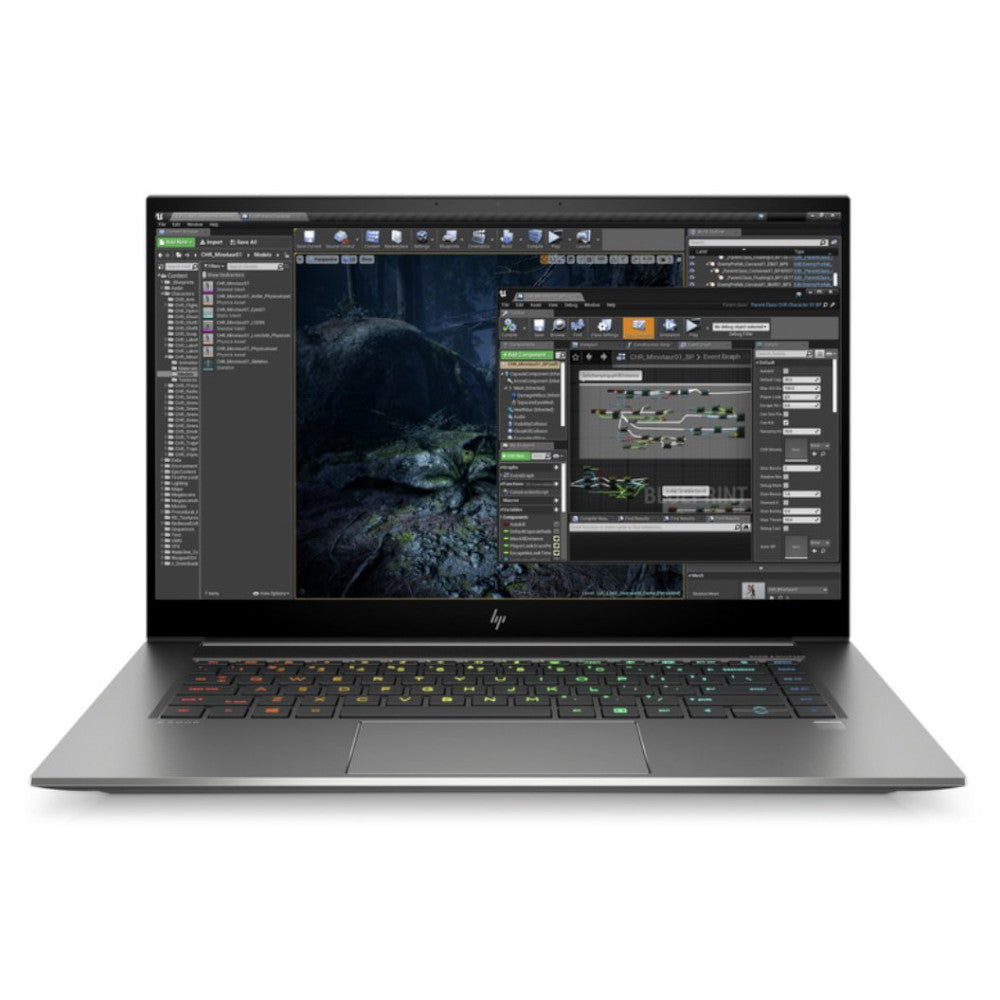 Mobilna delovna postaja HP Zbook Studio G8, Intel Core i7 11850H, 2.50 GHz, 32 GB RAM, 1TB SSD, 15.6"FHD (1920 x 1080), NVIDIA RTX A2000 4GB, Webcam, Windows, Refurbished