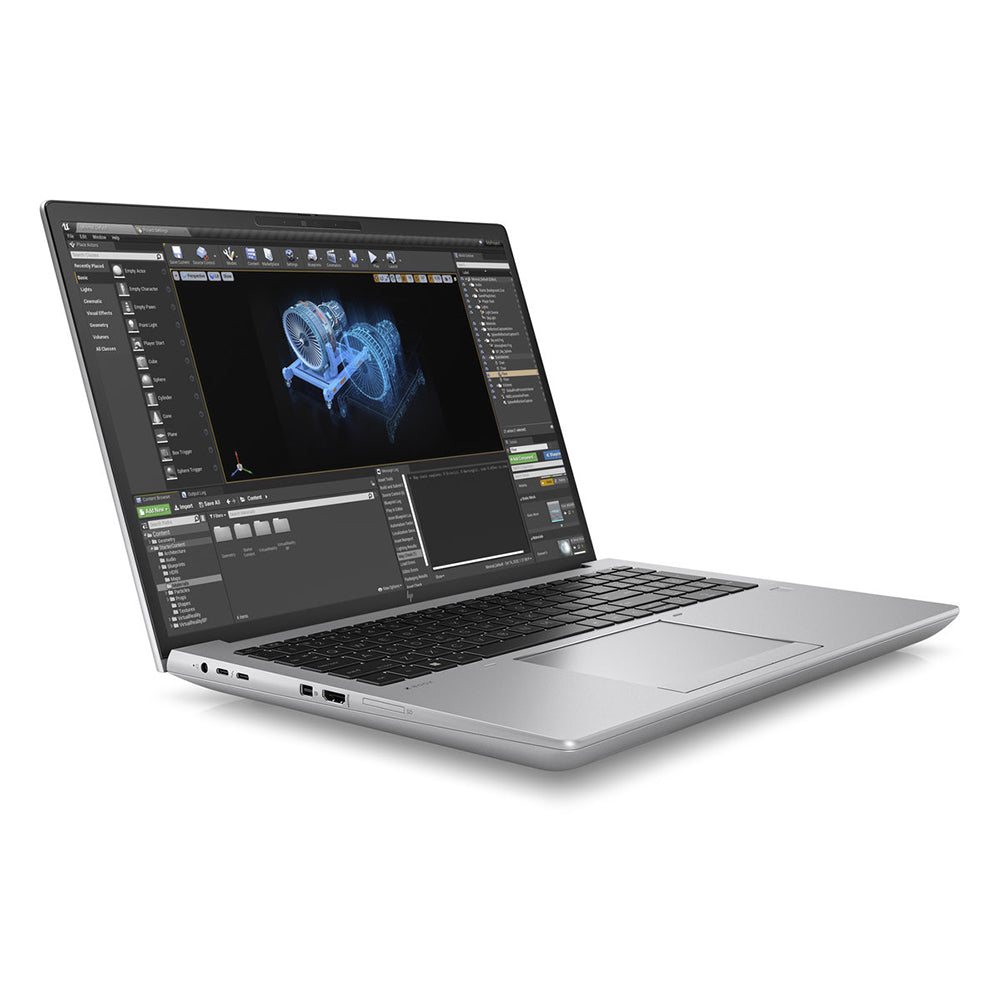 Mobilna delovna postaja HP Zbook Fury 16 G10, Intel Core i7 13850HX, 2.10 GHz, 64 GB RAM, 1TB SSD, 16"WUXGA (1920 x 1200), NVIDIA RTX 3500 Ada 12GB, Webcam, Windows, Refurbished