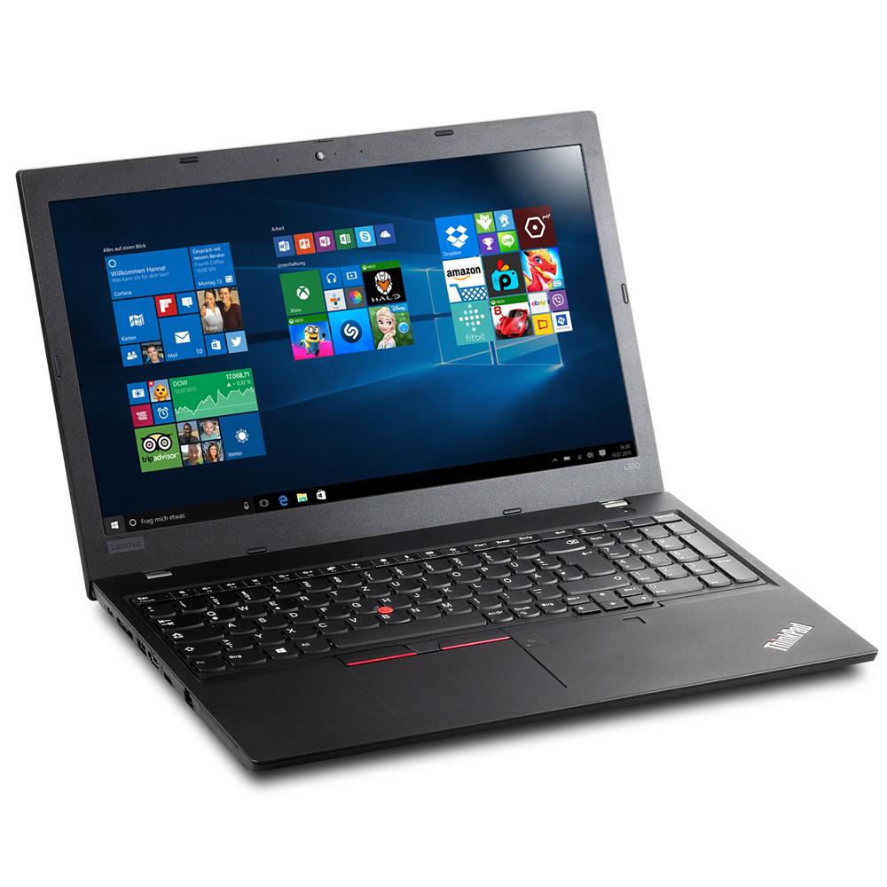 Prenosni računalnik Lenovo ThinkPad L590, Intel Core i5 8365U, 1.60 GHz, 16 GB RAM, 256GB SSD, 15.6"FHD (1920 x 1080), Intel UHD Graphics 620, Webcam, Windows, Refurbished
