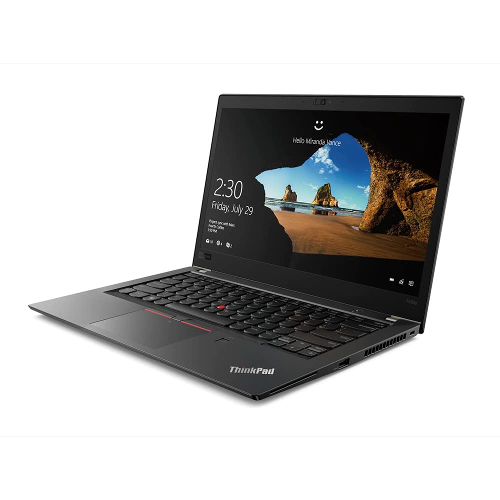Prenosnik Lenovo ThinkPad T480s, Intel Core i7 8650U, 1.90 GHz, 16 GB RAM, 256GB SSD, 14"FHD (1920 x 1080), Intel UHD Graphics 620, Webcam, Windows, Refurbished