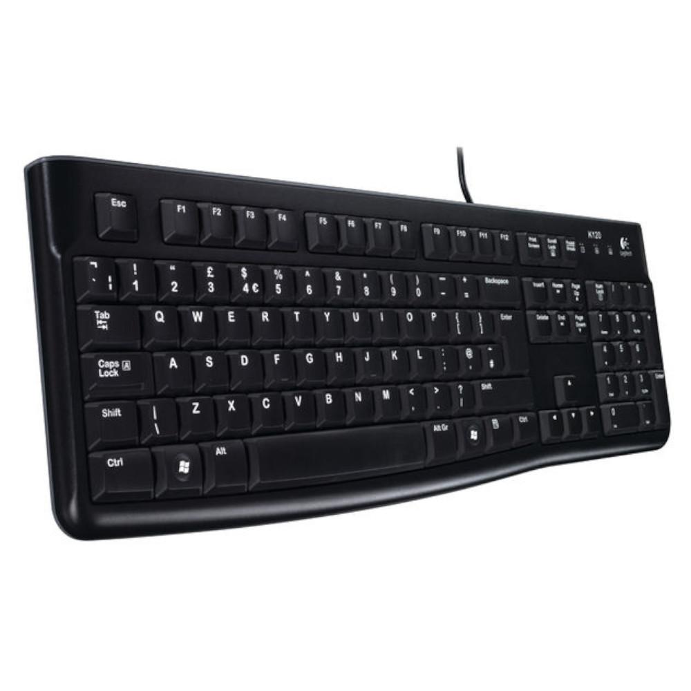 Tipkovnica Logitech K120, žična