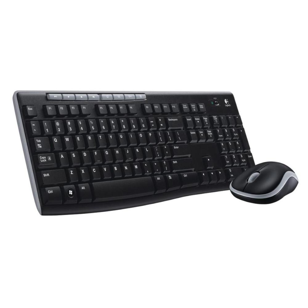 Logitech Wireless Combo MK270, Unifying SLO Tipkovnica in Miška