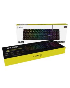 Tipkovnica UVI GREED, Mem-chanical Switch, RGB, USB, SLO