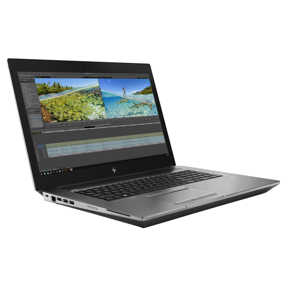 Mobilna delovna postaja HP Zbook 17 G6, Intel Core i7 9850H, 2.60 GHz, 32 GB RAM, 512GB SSD, 17.3"FHD (1920 x 1080), NVIDIA Quadro RTX 3000 6GB, Webcam, Windows, Refurbished