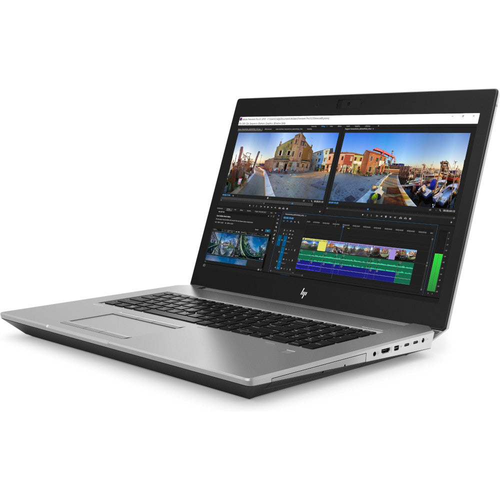 Mobilna delovna postaja HP Zbook 17 G5, Intel Core i7 8850H, 2.60 GHz, 32 GB RAM, 512GB SSD, 17.3"FHD (1920 x 1080), NVIDIA Quadro P1000 4GB, Webcam, Windows, Refurbished