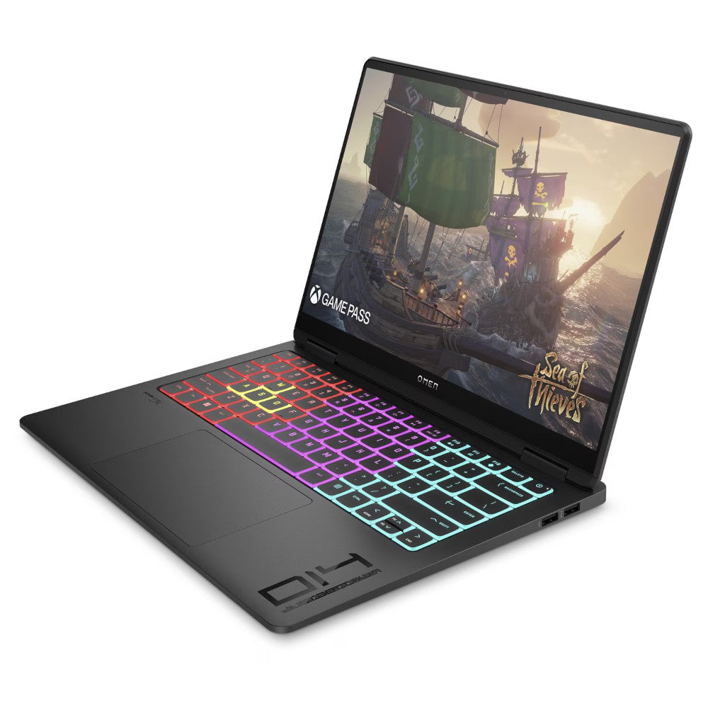 Prenosnik HP OMEN Transcend 14-fb0002nt, Intel Core Ultra 9 185H, 2.3GHz, 16 GB DDR5, 1 TB SSD, 14.0″ 2880x1800 120Hz, NVIDIA RTX 4070 8 GB, Cam, Windows