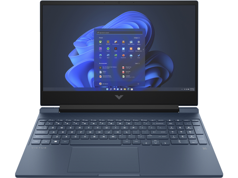 Prenosnik Victus Gaming 15-fb3007nv, AMD Ryzen 7 7445HS, 3.2GHz, 16 GB DDR5, 512 GB SSD, 15.6″ FHD, NVIDIA RTX 4050 6 GB, Cam, Win