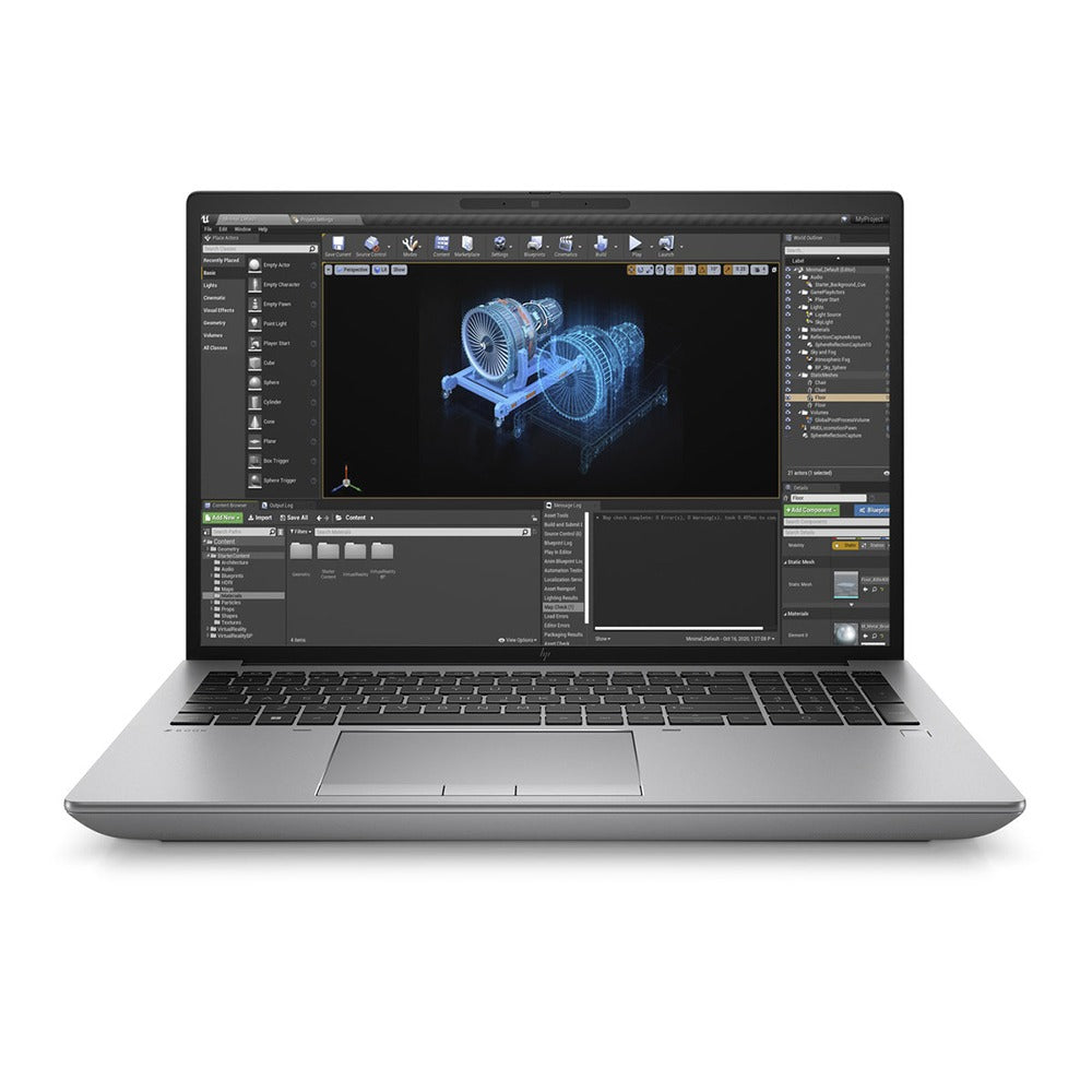 Mobilna delovna postaja HP Zbook Fury 16 G10, Intel Core i7 13850HX, 2.10 GHz, 32 GB RAM, 512GB SSD, 16"WUXGA (1920 x 1200), NVIDIA RTX 3500 Ada 12GB, Webcam, Windows, Refurbished