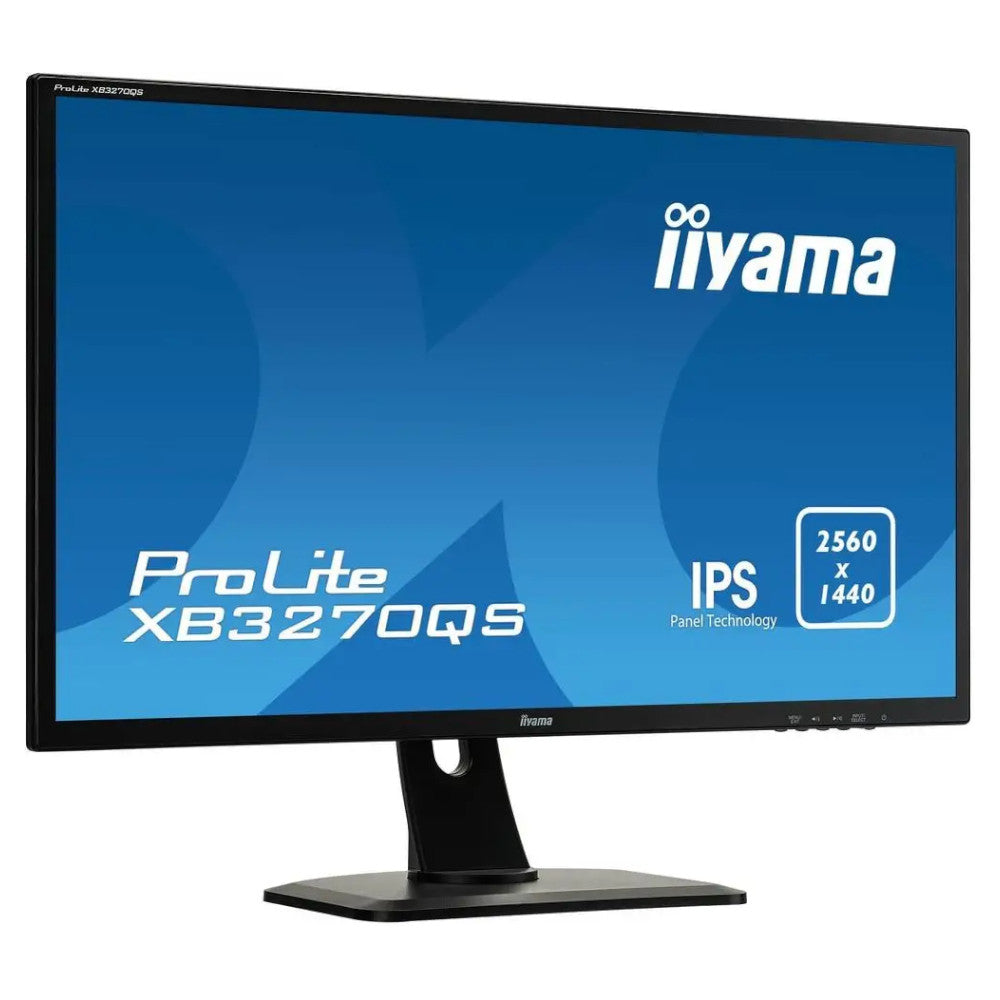 Monitor Iiyama XB3270QS-B1 32" 81,3 cm, 2560x1440, IPS, 4ms, DVI, HDMI, DisplayPort, pivot, zvočniki, 24M Garancija, Novo