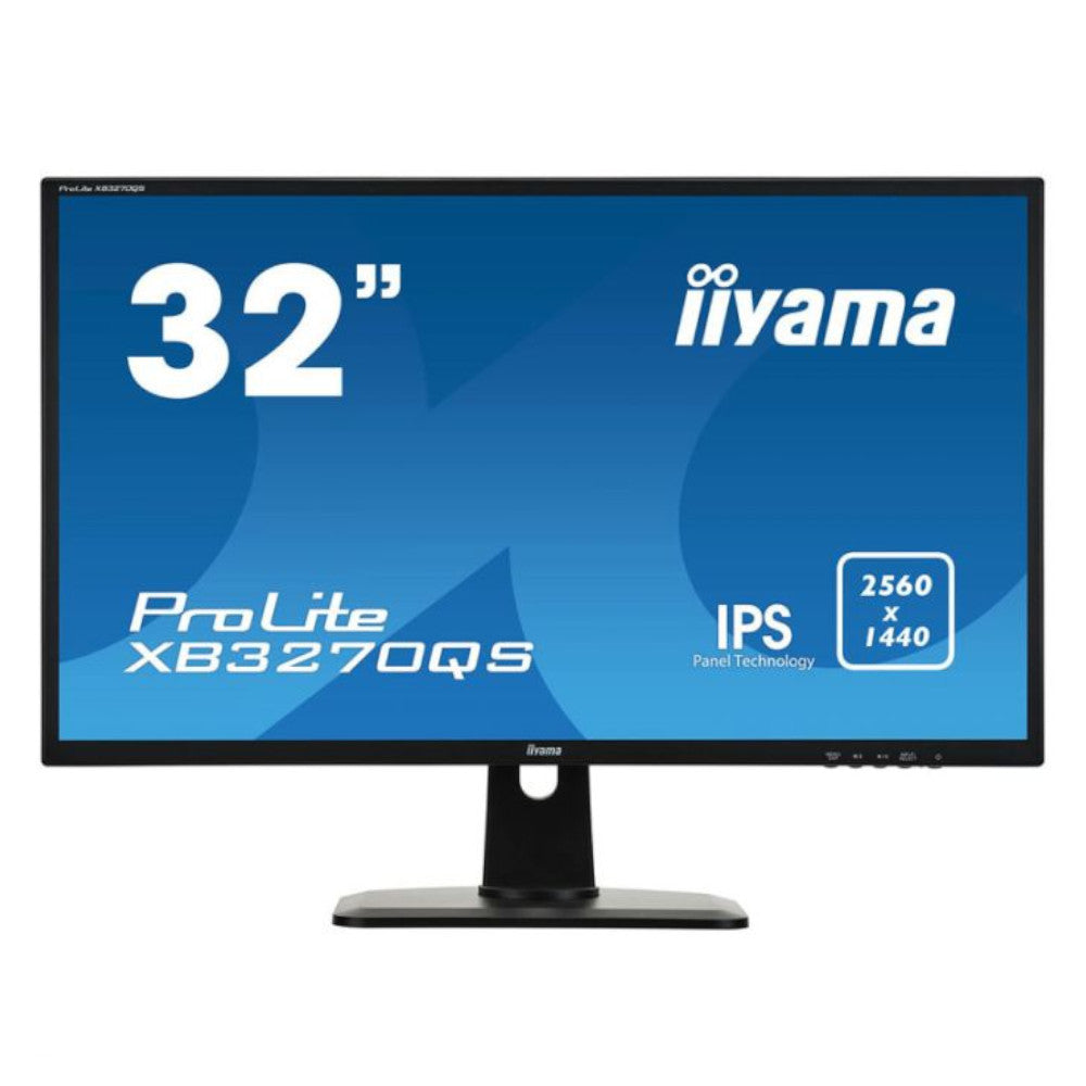 Monitor Iiyama XB3270QS-B1 32" 81,3 cm, 2560x1440, IPS, 4ms, DVI, HDMI, DisplayPort, pivot, zvočniki, 24M Garancija, Novo