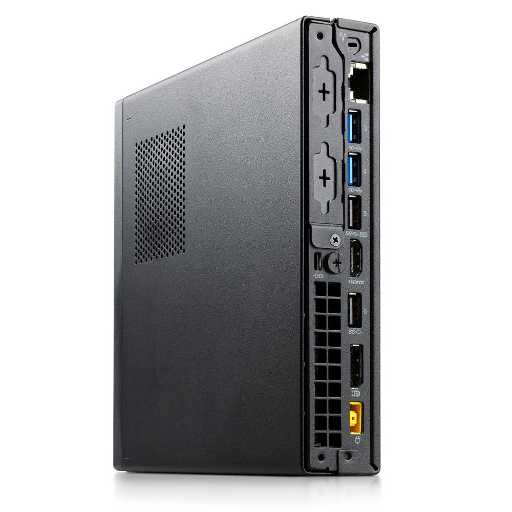 Računalnik Lenovo ThinkCentre M920x Tiny, Intel Core i5 8400T, 1.70 GHz, 8 GB RAM, 256GB SSD, Intel UHD Graphics 630, Windows, Refurbished