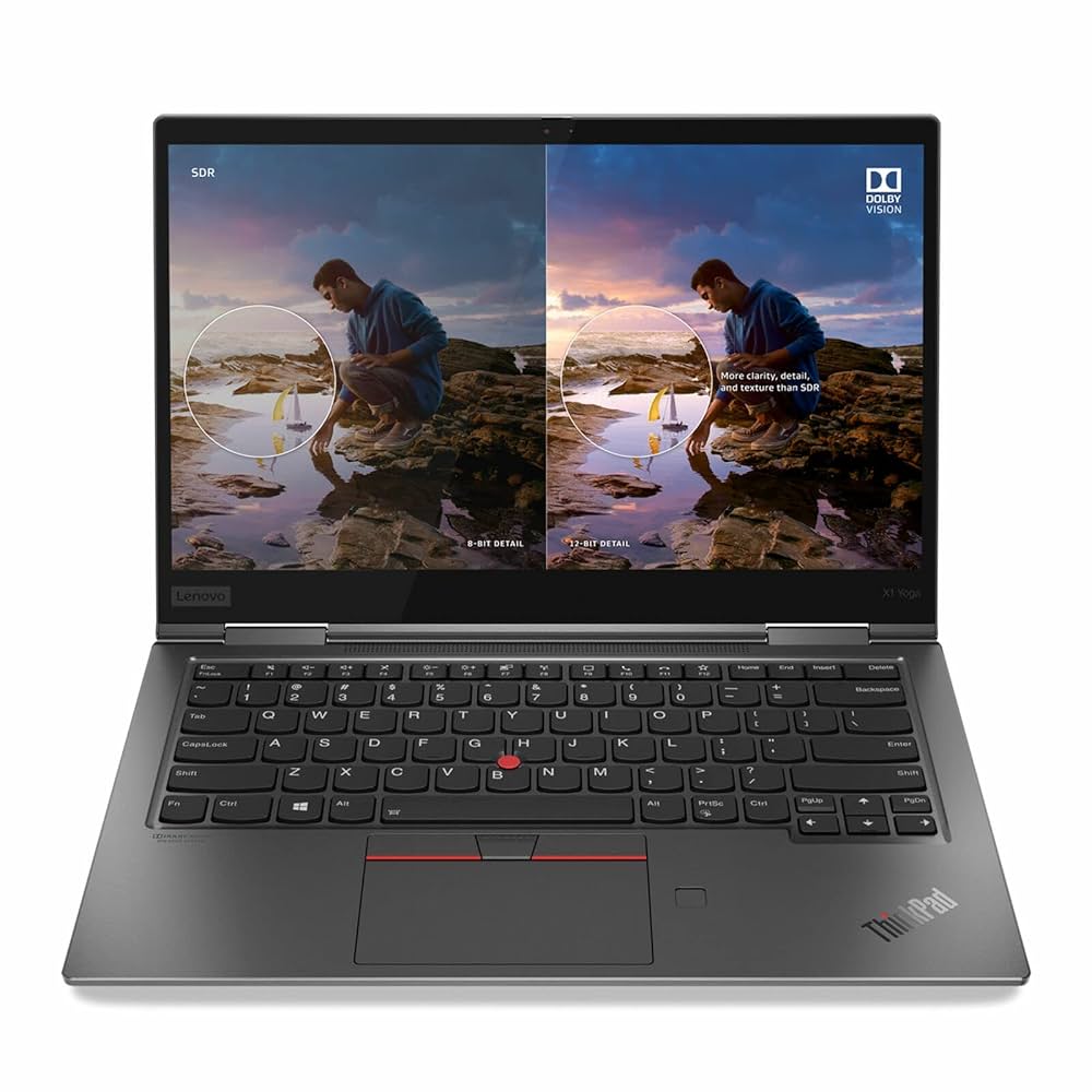 Prenosni računalnik Lenovo ThinkPad X1 Yoga 5th, Intel Core i7 10610U, 1.80 GHz, 16 GB RAM, 256GB SSD, 14"FHD (1920 x 1080), Intel UHD Graphics, Webcam, Windows, Refurbished