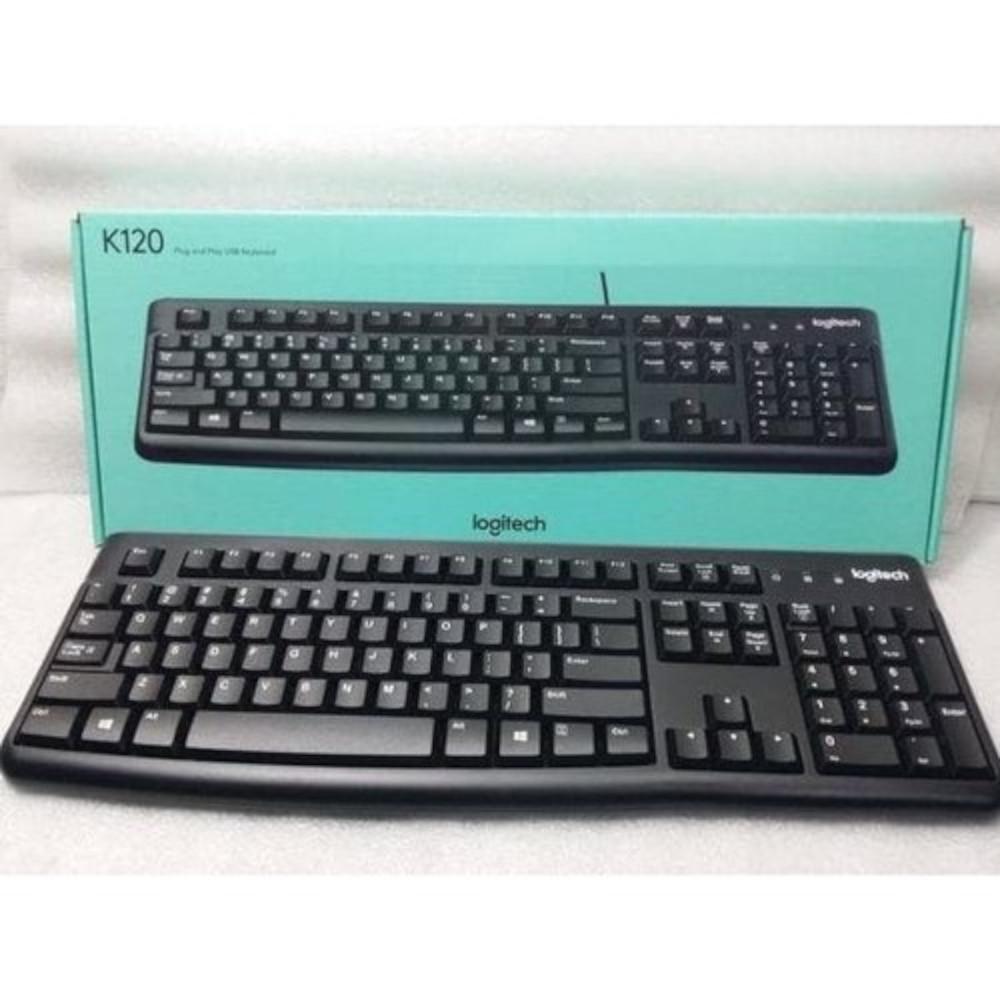Tipkovnica Logitech K120, žična