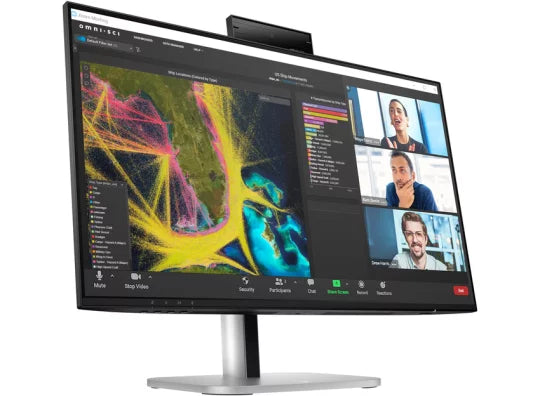 Monitor HP Series 5 Pro 524pm 24″ FHD IPS (100Hz, kamera, zvočniki, USB-C docking, LAN, KVM) – konferenčni, nov