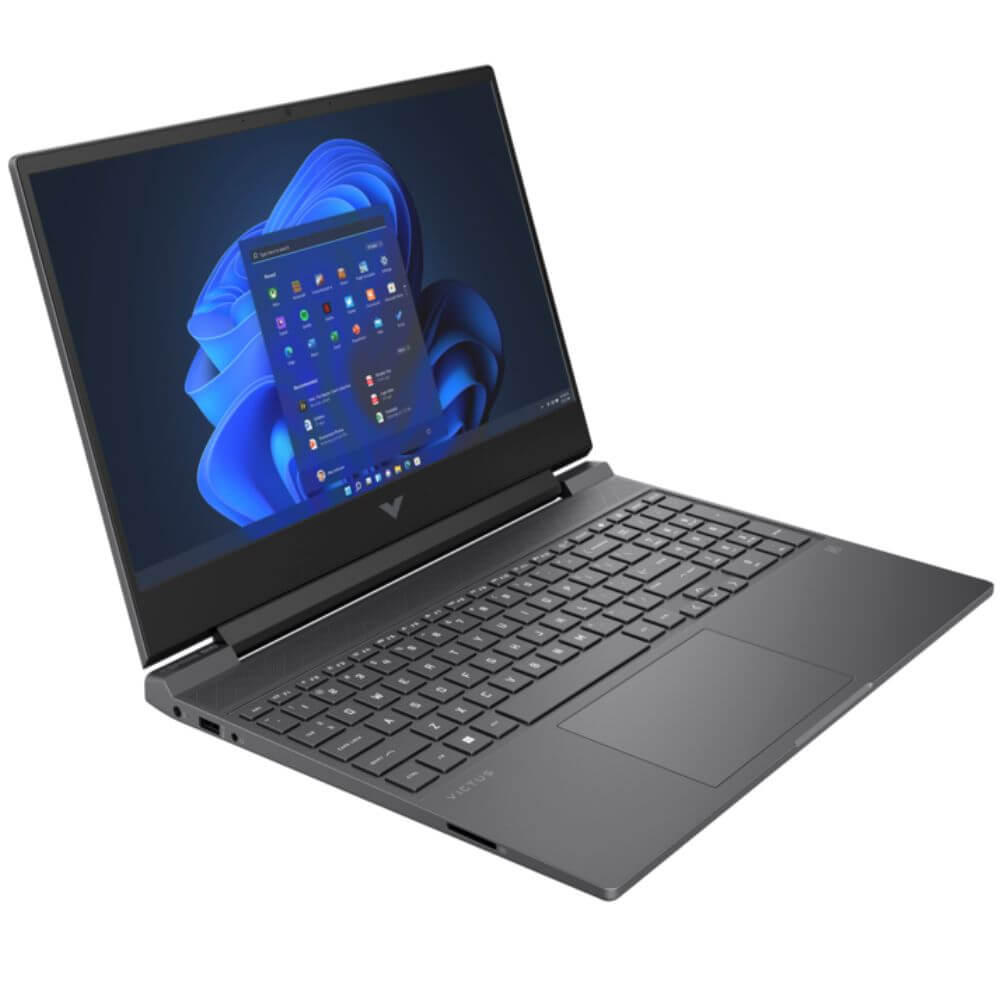 Prenosnik HP Victus Gaming 15-fb3015ne, AMD Ryzen 7 7445HS, 16 GB DDR4, 512 GB SSD, 15.6″ FHD, NVIDIA RTX 4050 6 GB, Cam, Windows, Refurbished Open-Box