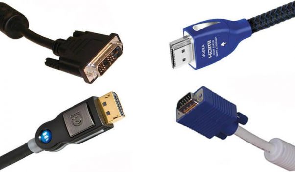 HDMI, DP, VGA, DVI – katerega izbrati?
