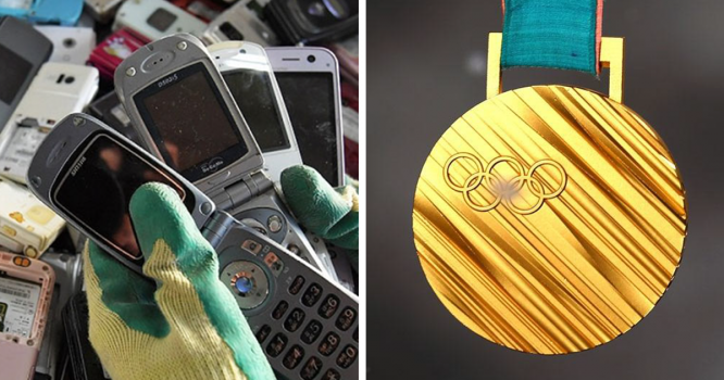 Tokio 2020: Olimpijske medalje iz starih pametnih telefonov in prenosnikov