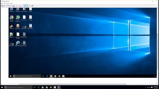 Zajemanje slike v Windows 10 operacijskem sistemu