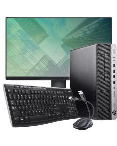 Komplet HP EliteDesk 800 G5 SFF, Intel Core i5 9500, 3.0Ghz, 8 GB RAM, 256 GB SSD, Intel HD, Windows