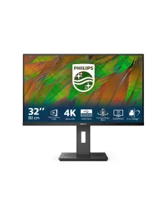 Monitor Philips 32B1N3800 32″ 4K UHD IPS  (zvočniki, HDMI/DP, USB hub, pivot) – nov