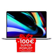 Prenosnik Apple MacBook Pro 2019 Space Grey, Intel Core i9 9880HK, 2.30 GHz, 32 GB RAM, 1TB SSD, 16" Retina Display s TouchBar, Radeon Pro 5500M 4GB, Cam, Mac OS