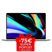 Prenosnik Apple MacBook Pro 2019 Space Grey, Intel Core i9 9880HK, 2.30 GHz, 64 GB RAM, 512GB SSD, 16" Retina Display s TouchBar, Radeon Pro 5300M 4GB, Cam, Mac OS