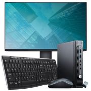 Komplet HP EliteDesk 800 G2 DM, Intel Core i5 6500T, 3.20GHz, 8GB DDR4, 256GB SSD, Intel HD 530, Win 10