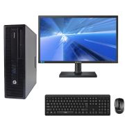 Komplet HP EliteDesk 800 G2 SFF, Intel Core i5 6500, 3.2GHz, 8GB RAM, 128GB SSD, 320GB HDD, Intel HD, Win 10