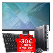 Komplet 800 G5 DM, Intel Core i5 9500, 3.0Ghz, 8 GB RAM, 256 GB SSD, Intel HD 630, Windows