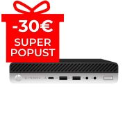 Računalnik HP EliteDesk 800 G5 DM, Intel Core i5 9500, 3.0Ghz, 8 GB RAM, 256 GB SSD, Intel HD, Windows
