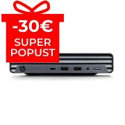 Računalnik HP ProDesk 600 G6 DM, Intel Core i5 10500T, 2.3GHz, 8 GB RAM DDR4, 256 GB SSD, Intel UHD, Windows