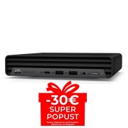 Računalnik HP ProDesk 600 G6 DM, Intel Core i5 10500T, 2.3GHz, 8 GB RAM DDR4, 256 GB SSD, Intel UHD, Windows