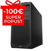 Delovna postaja HP Z2 G4, Intel Xeon E-2144G, 3.6GHz, 32GB DDR4, 512GB SSD + 1TB HDD, Quadro P2000 5 GB, Windows
