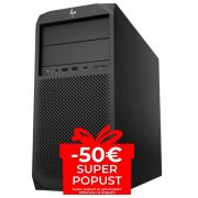 Delovna postaja HP Z2 G4, Intel Xeon E-2176G, 3.7GHz, 32GB DDR4, 512GB SSD + 1TB HDD, Quadro P400 2 GB, Windows