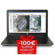 Mobilna delovna postaja HP Zbook 15 G3, Intel Xeon E3-1505M v5, 2.8GHz, 16 GB RAM DDR4, 512 GB SSD, 15.6″ FHD, NVIDIA Quadro M2000M, Cam, Windows