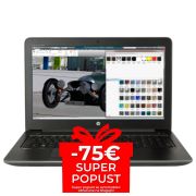 Mobilna Delovna postaja HP Zbook 15 G4, i7-7820HQ, 2.9GHz, 16 GB RAM DDR4, 512 GB SSD, 15.6″ FHD, NVIDIA Quadro M2200M, Webcam, Windows