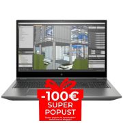 Mobilna Delovna postaja HP Zbook Fury 15 G7, Intel Core i7 10850H, 2.7GHz, 32 GB DDR4, 512 GB SSD, 15.6″ FHD, NVIDIA RTX 3000 6GB, Cam, Windows
