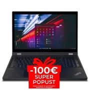 Mobilna Delovna postaja Lenovo ThinkPad P15 GEN1, Intel Core i7-10750H, 2.6GHz, 32 GB DDR4, 512GB SSD, 15.6" FHD, Quadro T1000 4GB, Cam, Windows