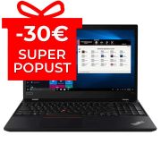 Prenosnik Lenovo ThinkPad T580, Intel Core i5 7300U, 2.6GHz, 8 GB DDR4, 256GB SSD, 15.6″ FHD, Intel HD 620, Cam, Windows