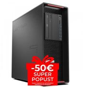 Delovna postaja Lenovo ThinkStation P920, 2x Intel Xeon Gold 6128, 3.4GHz, 32GB DDR4, 512 GB SSD, Quadro P4000 8GB, Windows