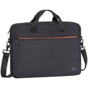RivaCase torba za prenosnik 15.6", črno/oranžna