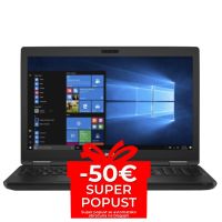 Prenosnik Dell Latitude 5580, Intel Core i5 7200U, 2.50 GHz, 8GB RAM DDR4, 256GB SSD, 15.6″ FHD, Intel HD 620, Cam, Windows