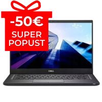 Prenosnik DELL Latitude 7390, Intel Core i5 8350U, 1.7GHz, 8GB DDR4, 256GB SSD, 13,3″ FHD, Integrated Graphics, Webcam, Windows