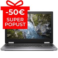Mobilna Delovna postaja Dell Precision 7540, Intel Core i9 9880H, 2,3 Ghz, 32GB RAM DDR4, 512GB SSD, 15.6" FHD, Quadro T2000 4GB, Cam, Windows