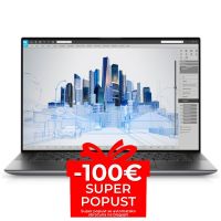 Mobilna Delovna postaja Dell Precision 5560, Intel Core i7 11850H, 2.5GHz, 16 GB DDR4, 512 GB SSD, 15.6" FHD, Quadro RTX A2000 4GB, Cam, Windows